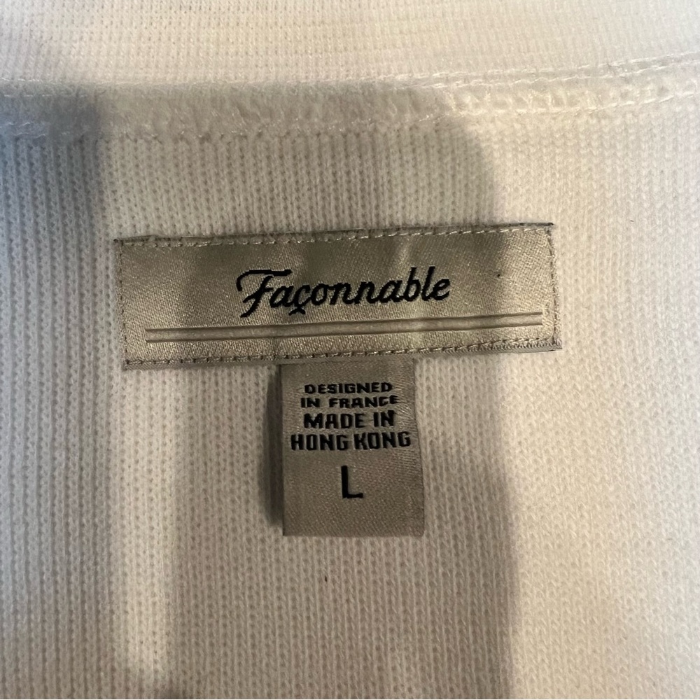 Women's Facconable White Zip Jacket - image 3